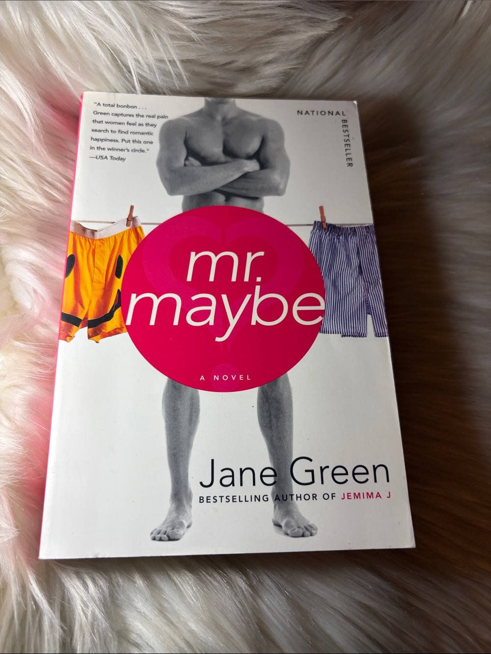 📚 3 for $15 📚
Mr. Maybe Novel - White Cover with Pink Accent